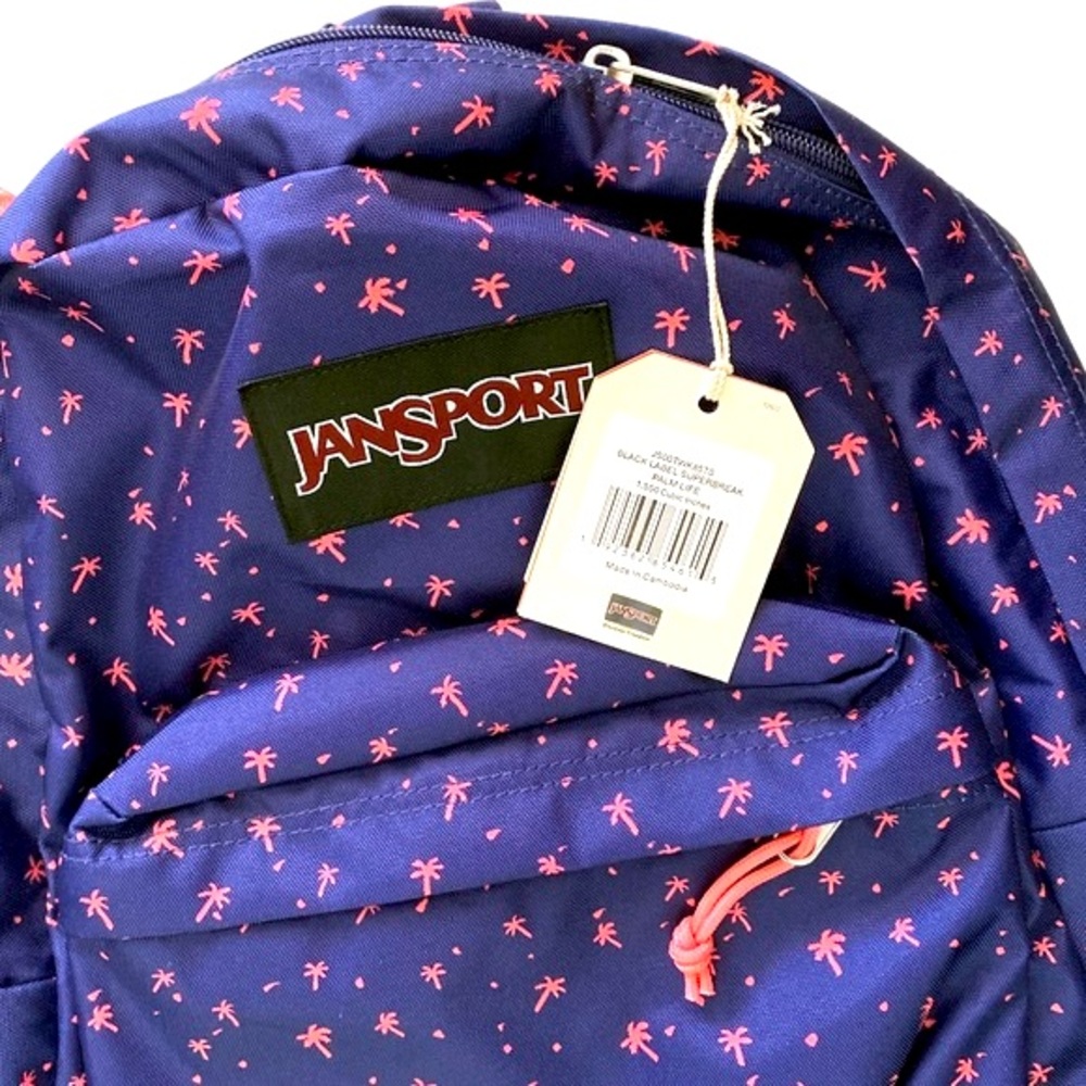Jansport Black Label Superbreak Palm Life Backpack